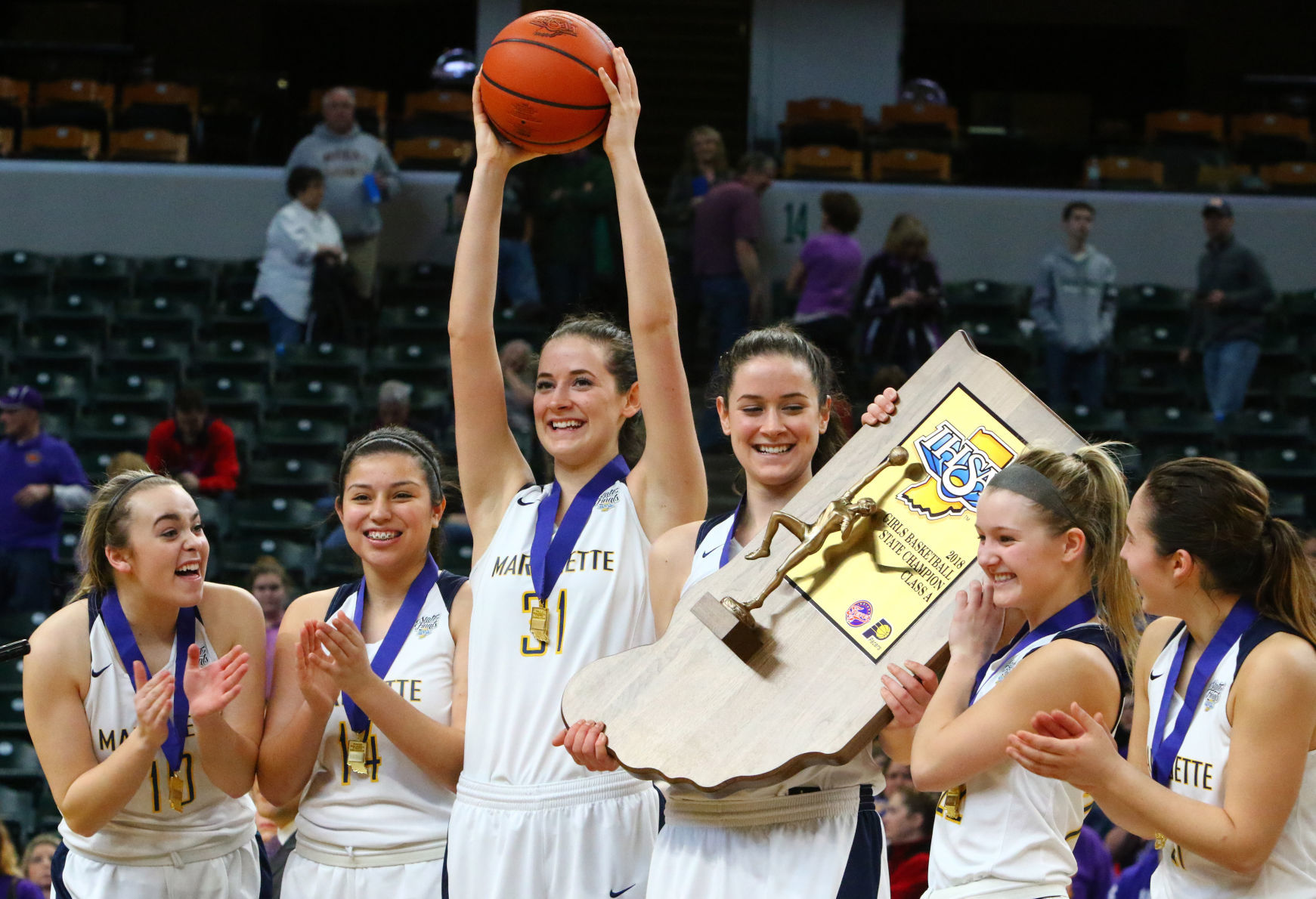 Girls Basketball State Finals: Marquette Catholic vs. Vincennes Rivet